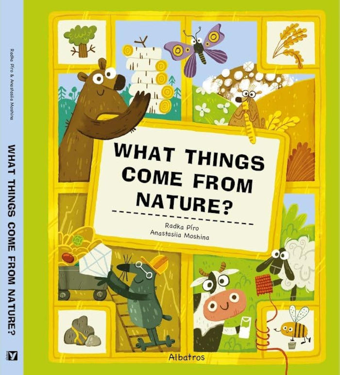 What Things Come From Nature? by Radka Piro - Novelty Book cover