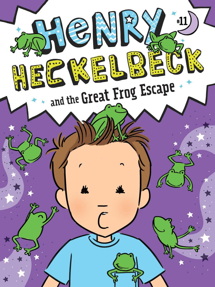 Henry Heckelbeck and the Great Frog Escape by Wanda Coven - Paperback cover