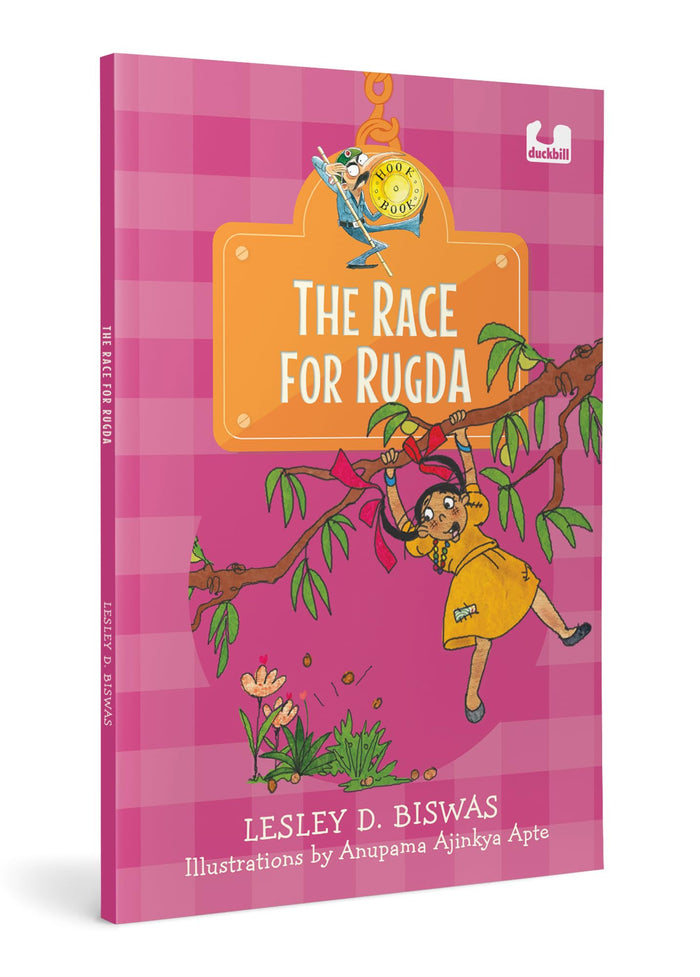 The Race for Rugda: Story of a Young Girl’s Quest in Jharkhand | Ages 5+ (Hook Books) by Lesley Denise Biswas - Paperback cover