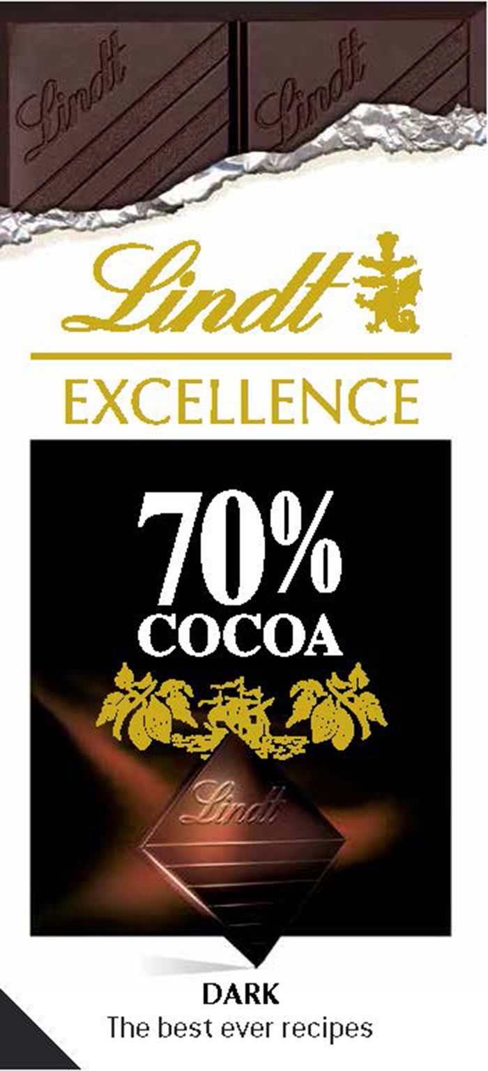Lindt Chocolate Bar by Lindt - Hardcover cover