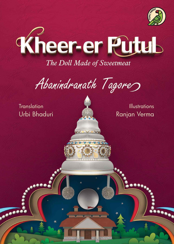 Front cover of the book 'Niyogi Books Kheer-er Putul: The Doll Made of Sweetmeat' by Abanindranath Tagore.