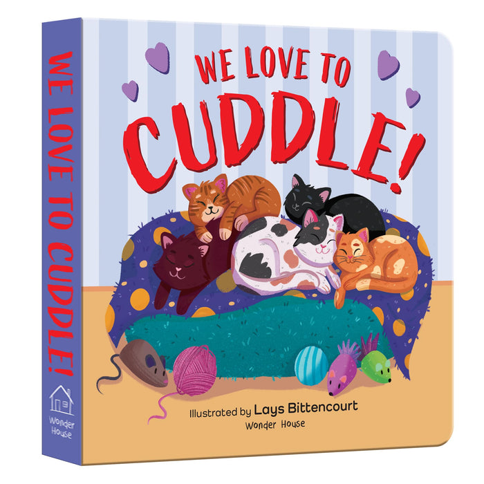We Love to Cuddle by Lays Bittencourt - Board Book cover
