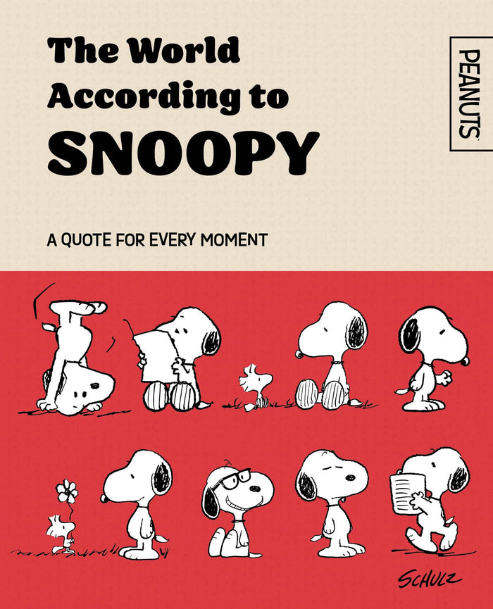 Official Peanuts: The World According to Snoopy by Charles M. Schulz - Hardcover cover