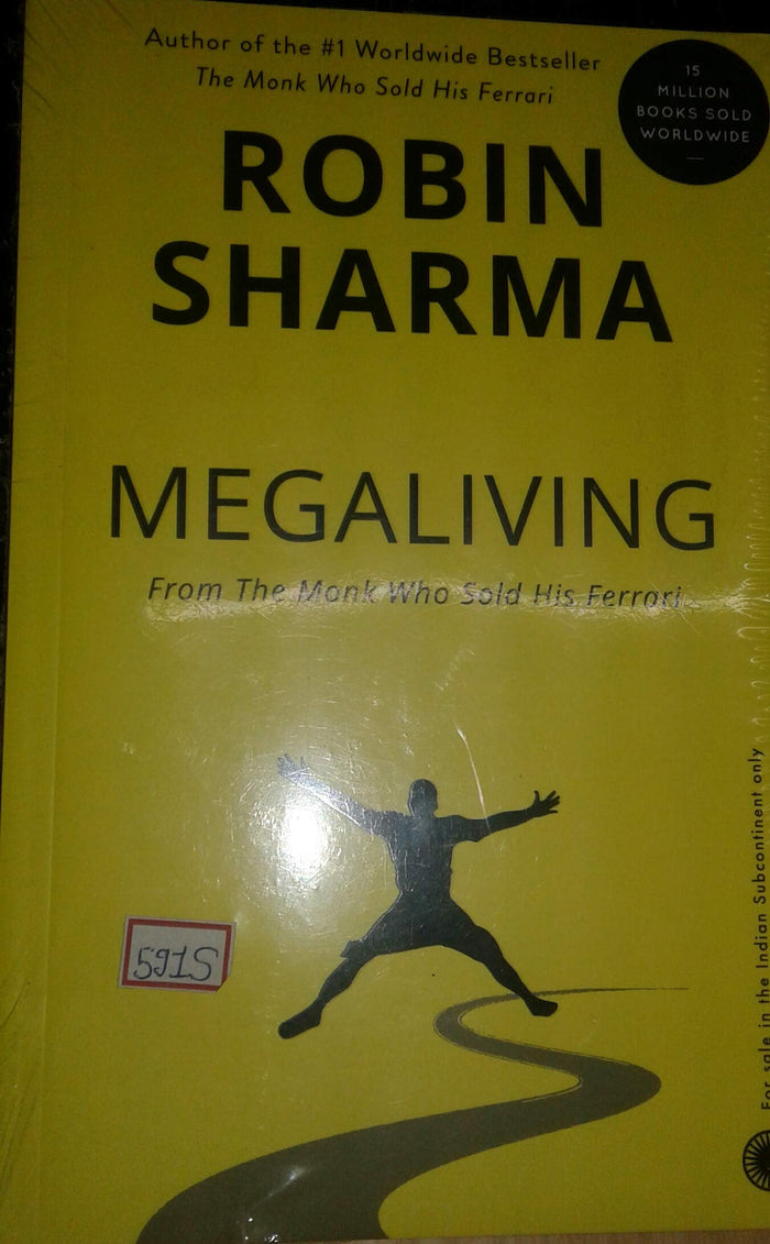 Mega Living from the Monk Who Sold His Ferrari by Robin Sharma - Paperback cover