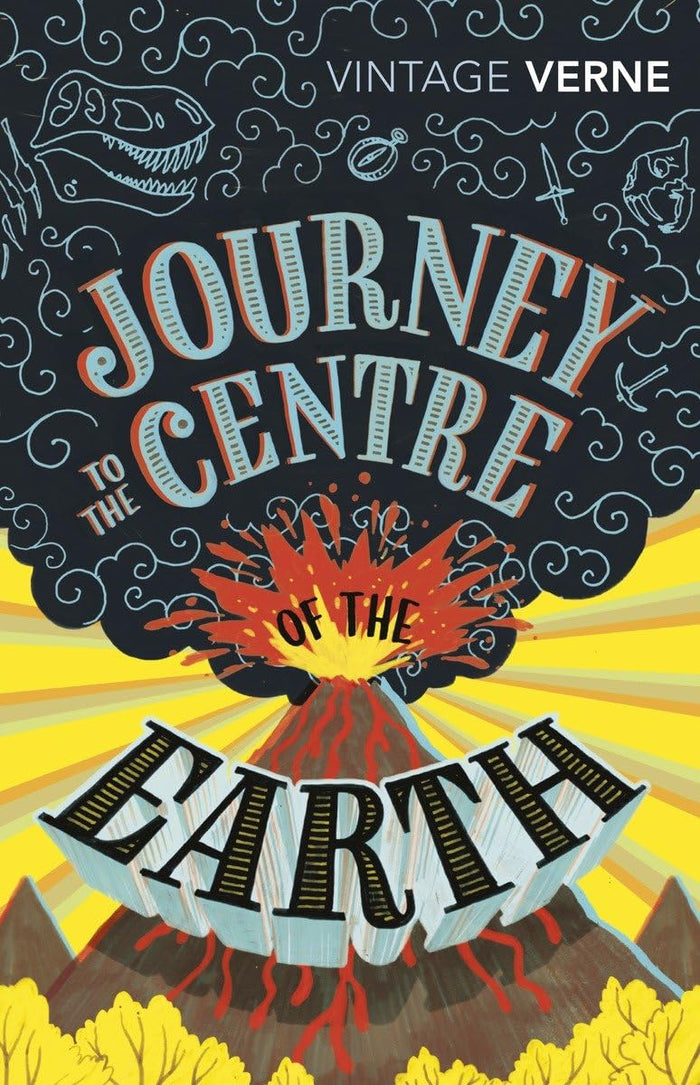 Journey to the Centre of the Earth by Jules Verne - Paperback cover