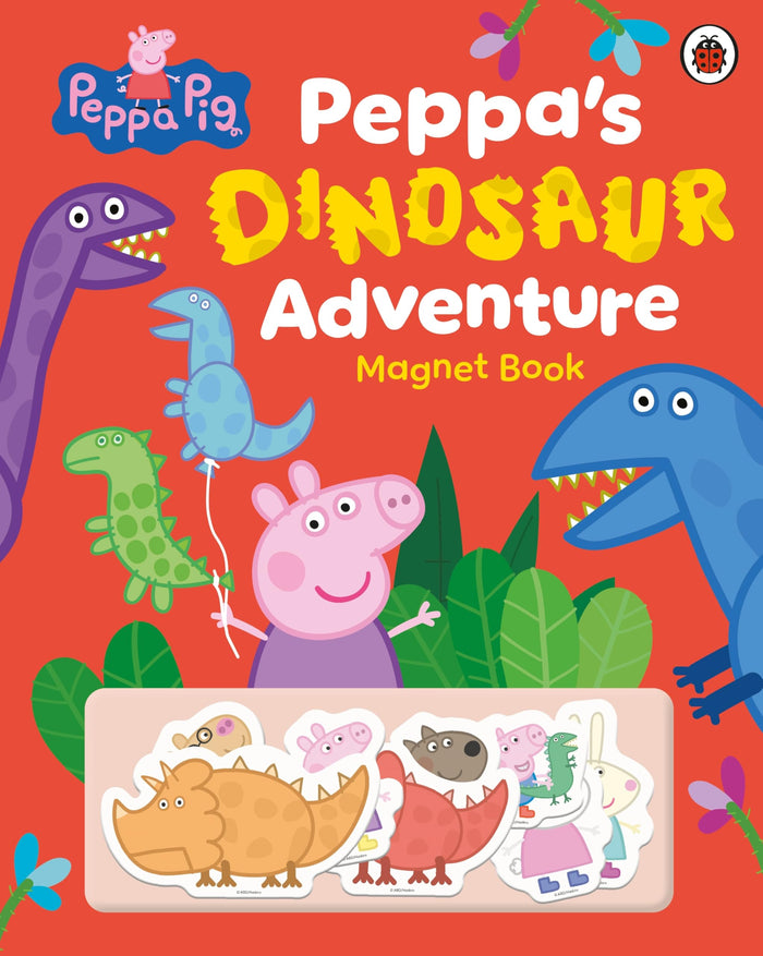 Ladybird Peppa Pig Peppas Dinosaur Adventure Magnet Book. by Peppa Pig - Hardcover cover