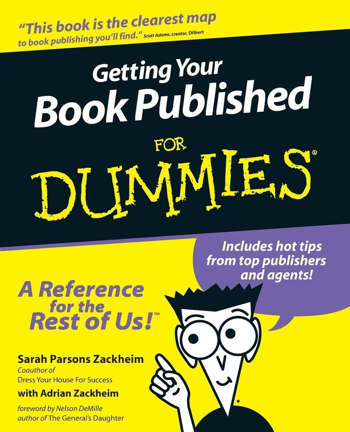 Getting Your Book Published For Dummies by Adrian Zackheim - Paperback cover