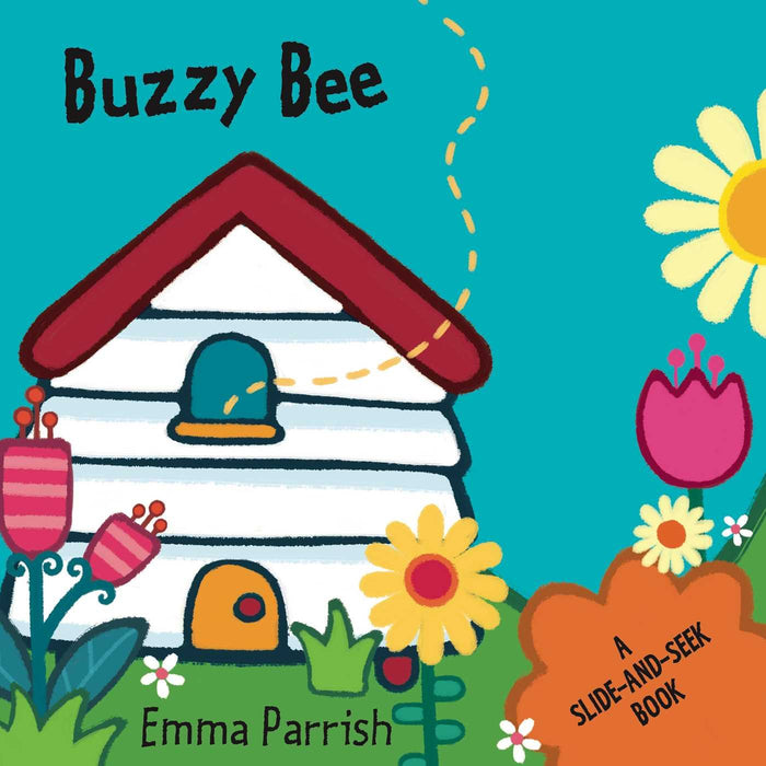 Buzzy Bee: A Slide-and-Seek Book by Little Bee Books - Board Book cover