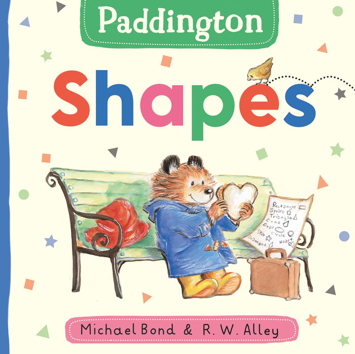 Paddington: Shapes by Michael Bond - Board Book cover