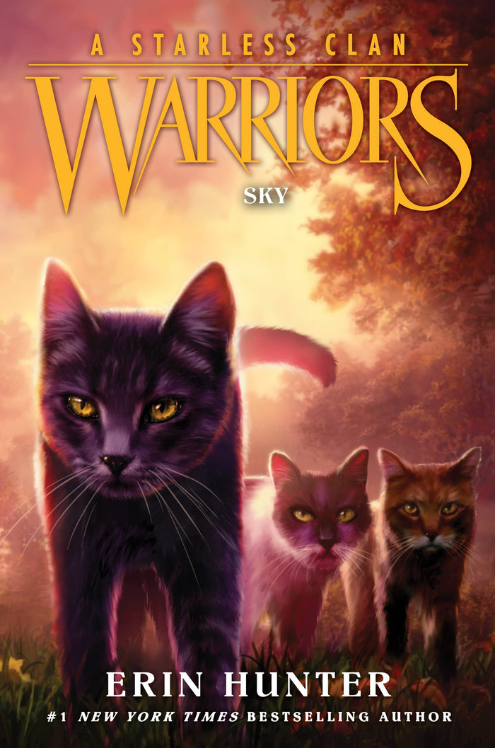 Warriors: A Starless Clan #2: Sky: A #1 Bestselling Fantasy Adventure About Warrior Cats and Clan Survival for Kids (Ages 8-12) by Erin Hunter - Hardcover cover