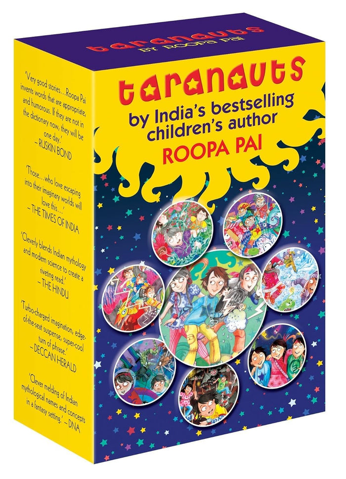 Taranauts Series by Roopa Pai - Paperback cover