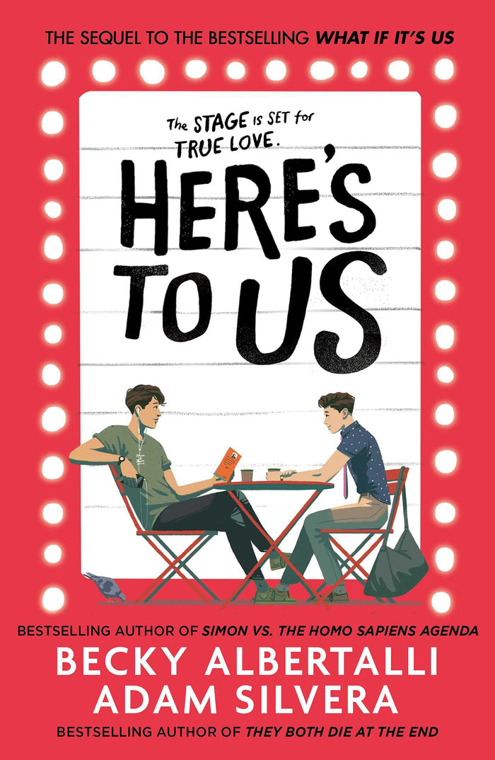 Here's to us by Adam Silvera - Paperback cover