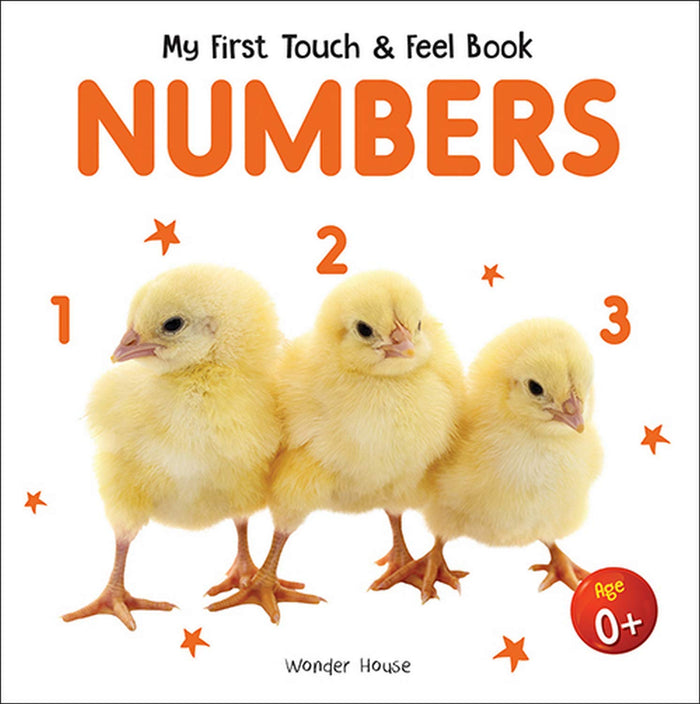 My First Book Of Touch And Feel - Numbers : Touch And Feel Board Book For CHildren by Wonder House Books - Board Book cover
