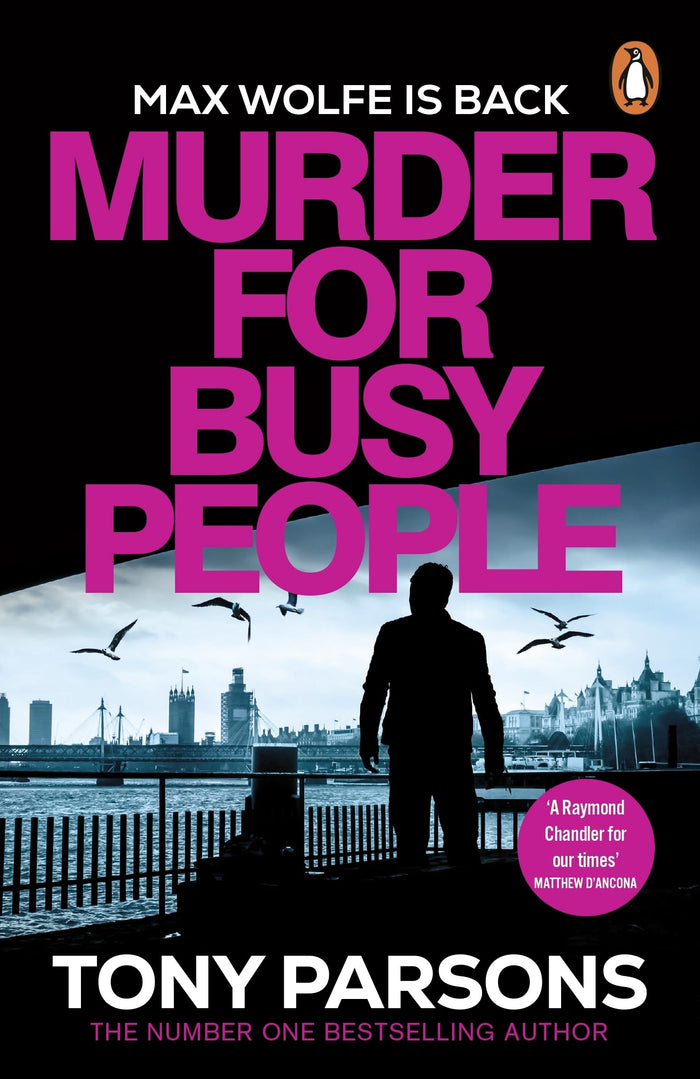 Murder for Busy People by Tony Parsons - Paperback cover