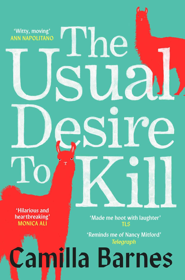 The usual desire to kill by Camilla Barnes - Paperback cover