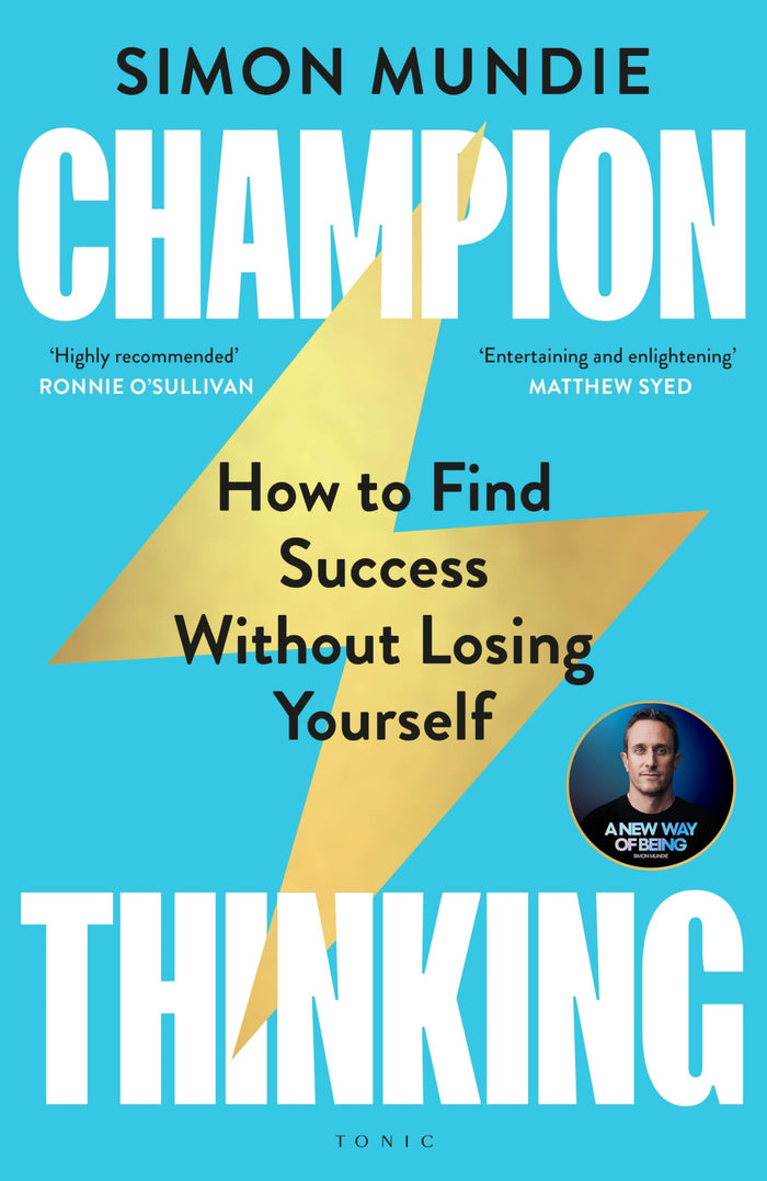 Champion Thinking by Simon Mundie - Paperback cover