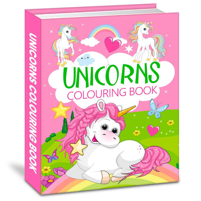 Unicorns Colouring Book by Brijbasi Art Press Ltd. - Paperback cover