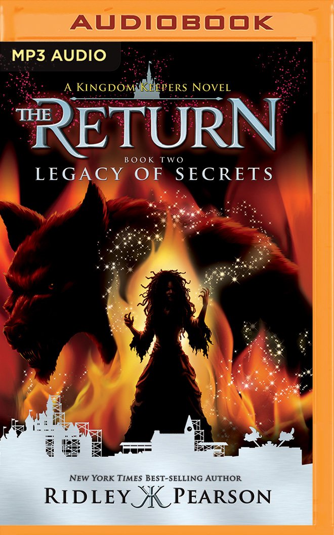 Kingdom Keepers: The Return Book Two Legacy of Secrets by Ridley Pearson - Mp3 Cd cover