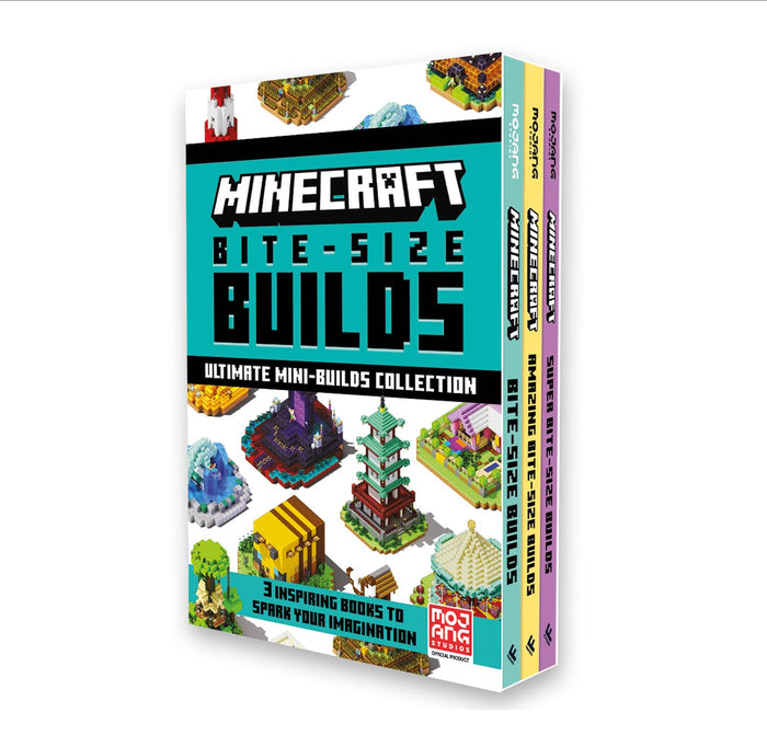 Farshore Bite Size Builds Slipcase x 3. by Mojang AB - Hardcover cover
