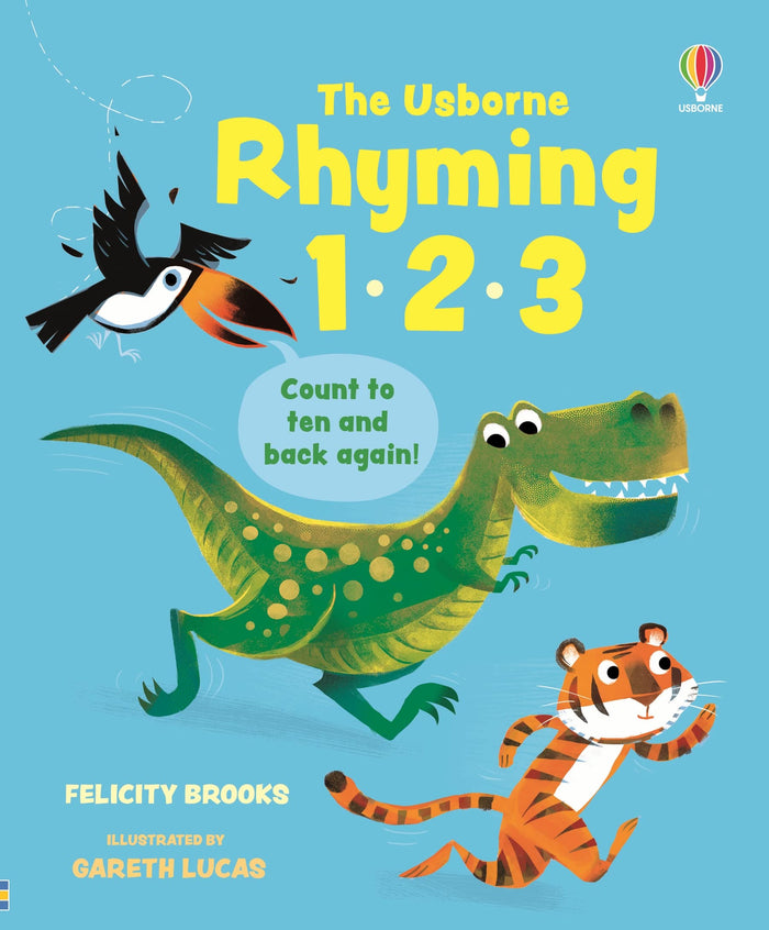 Rhyming 123 by Usborne - Hardcover cover