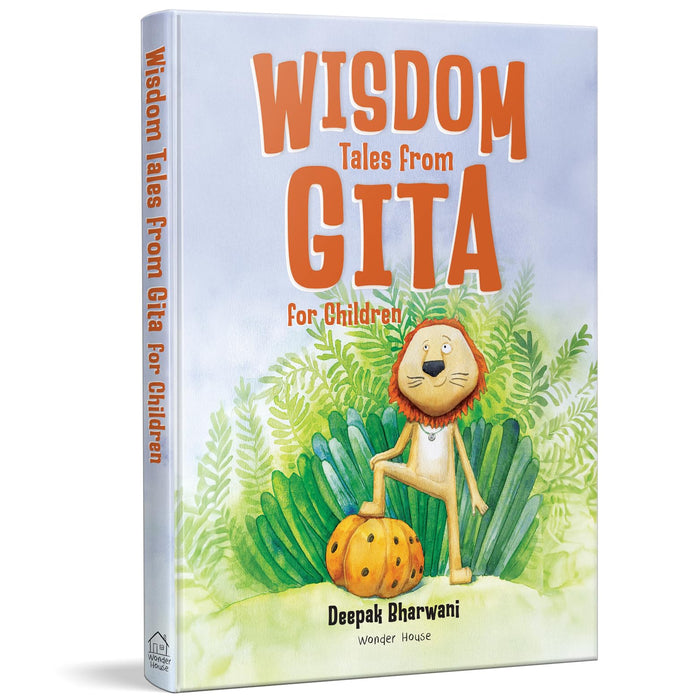Wisdom Tales from Gita for Children by Deepak Bharwani - Paperback cover