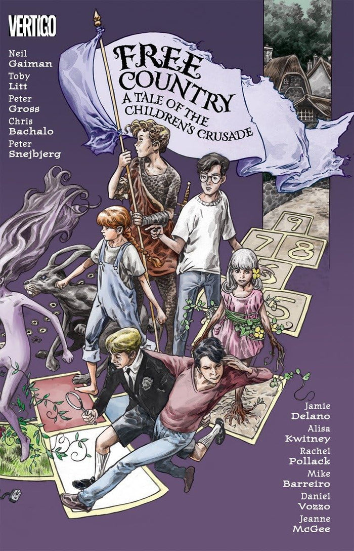 Free Country: A Tale of the Children's Crusade by Neil Gaiman - Paperback cover