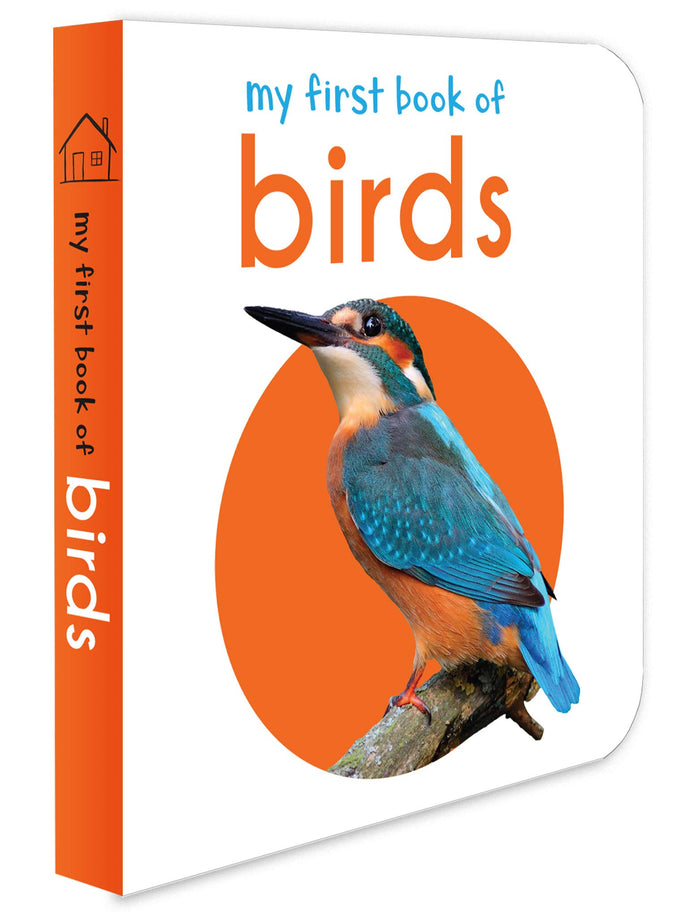 My First Book of Birds: First Board Book by Wonder House Books - Hardcover cover