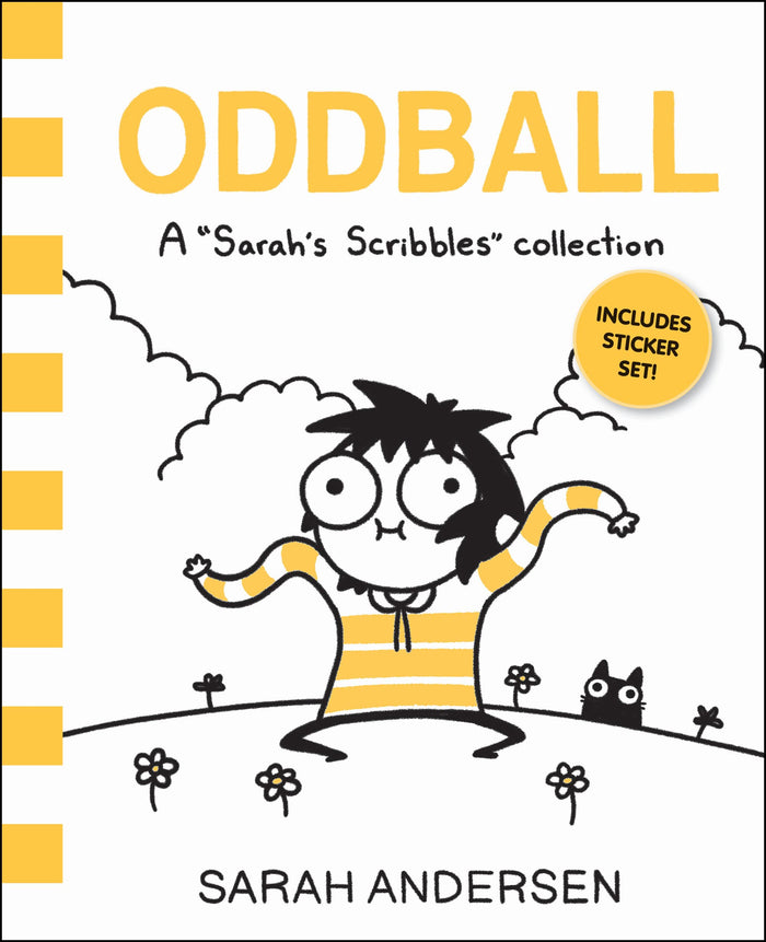 Oddball: A Sarah's Scribbles Collection (Volume 4) by Sarah Andersen - Paperback cover