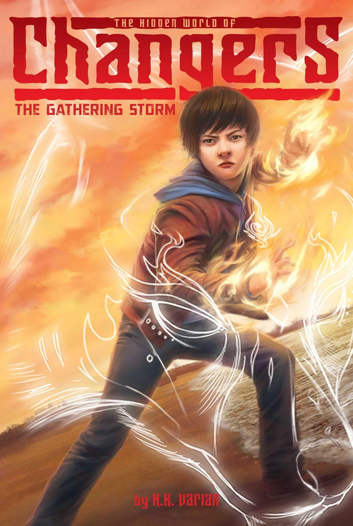The Gathering Storm (1) (The Hidden World of Changers) by H. K. Varian - Paperback cover