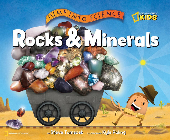 Jump Into Science: Rocks and Minerals by Steve Tomecek - Hardcover cover