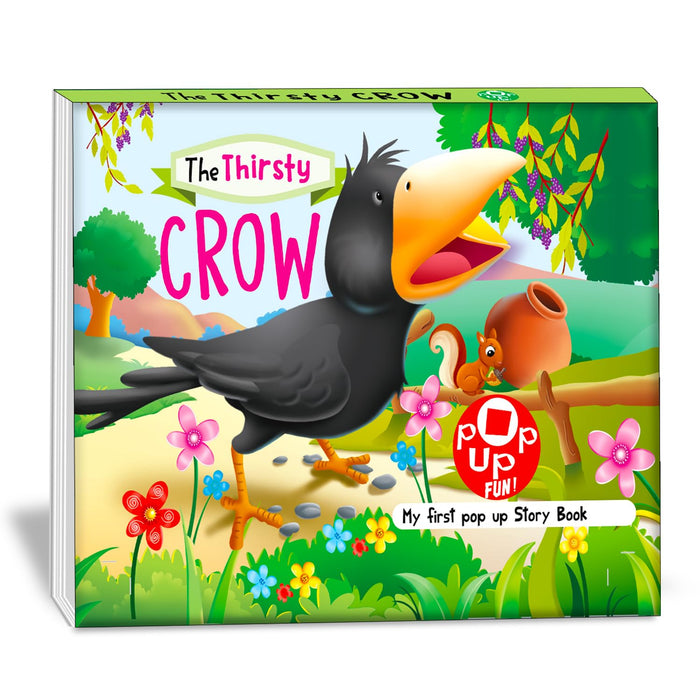 The Thirsty Crow - My First Pop up Story Book by Brijbasi Art Press Ltd. - Paperback cover