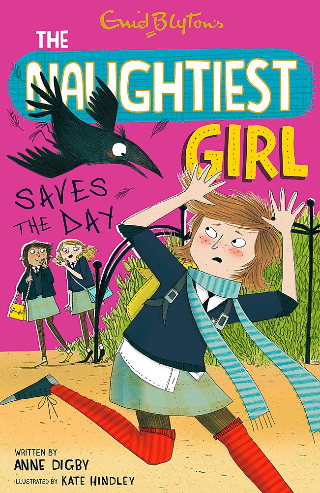 The Naughtiest Girl Saves the Day by Enid Blyton - Paperback cover