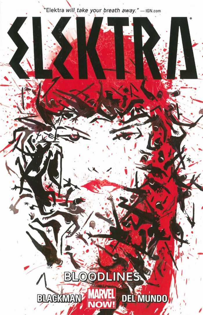 Elektra Volume 1: Bloodlines by Haden Blackman - Paperback cover