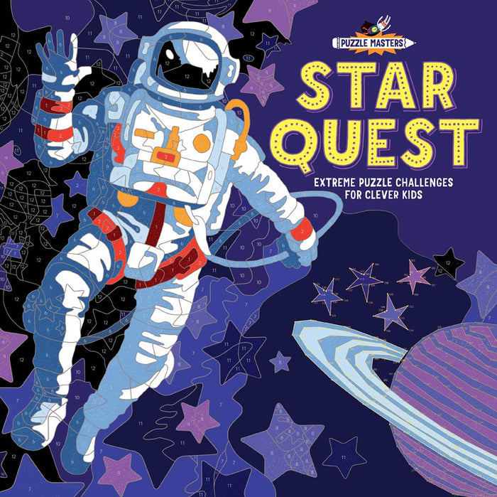 Star Quest: Extreme Puzzle Challenges for Clever Kids (Puzzle Masters Series) by Michael O'Mara Books - Paperback cover