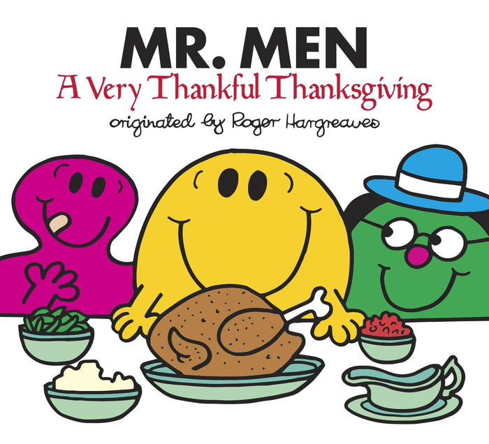 Mr. Men: A Very Thankful Thanksgiving (Mr. Men and Little Miss) by Adam Hargreaves - Paperback cover