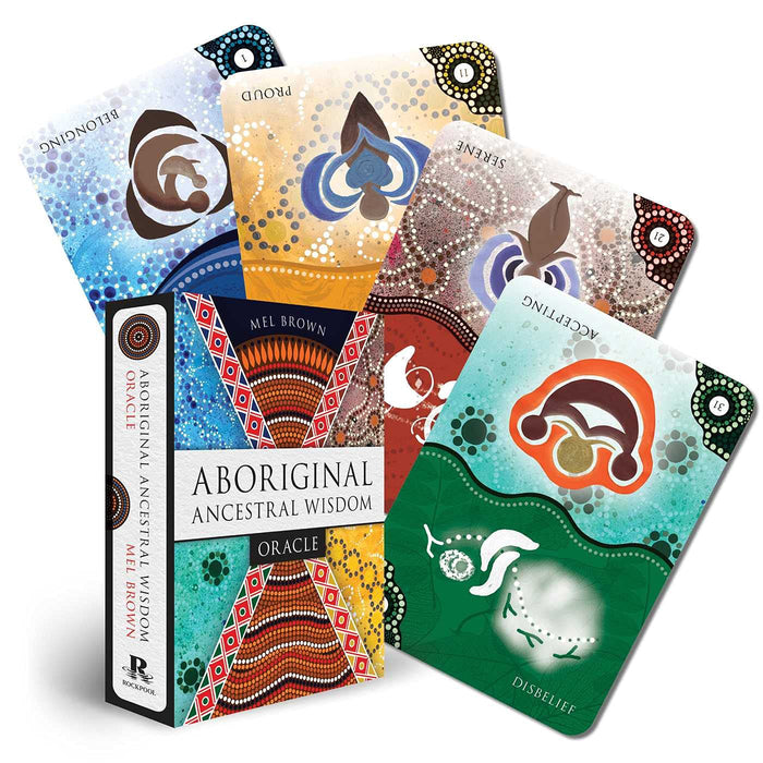 Aboriginal Ancestral Wisdom Oracle (Rockpool Oracle) by Mel Brown - Cards cover