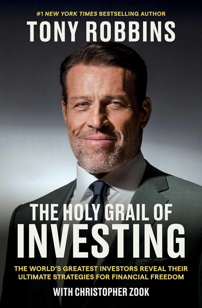 the holy grail of investing by Tony Robbins - Paperback cover