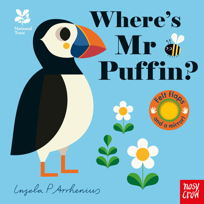 National Trust: Where's Mr Puffin? by Ingela P. Arrhenius - Board Book cover