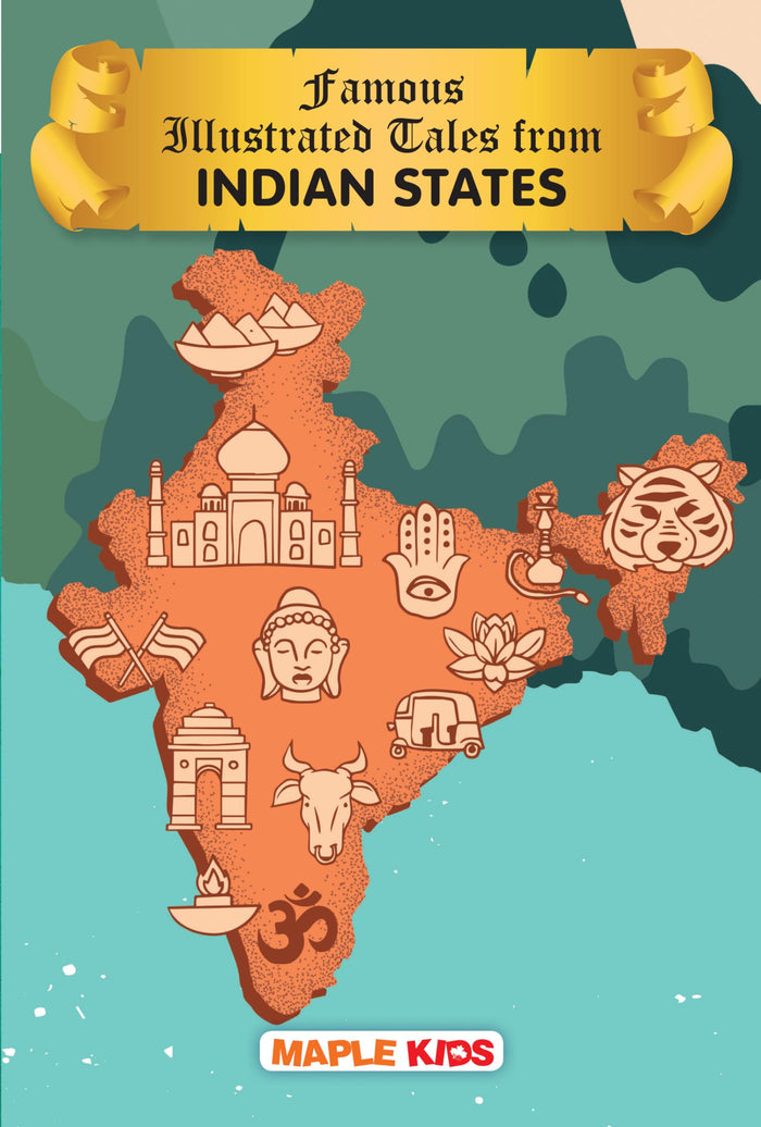 Tales from Indian States (Illustrated) by Maple Press - Paperback cover