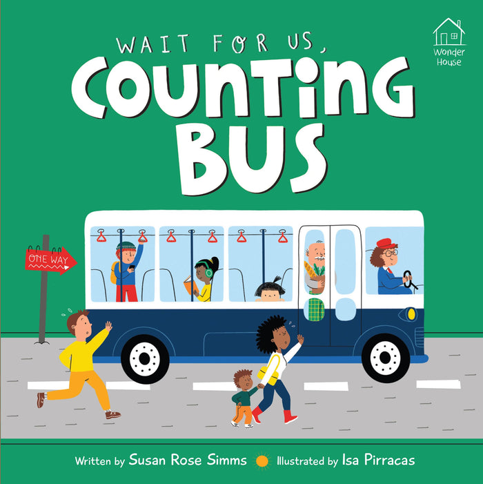 Wait For Us, Counting Bus by Susan Rose Simms - Board Book cover