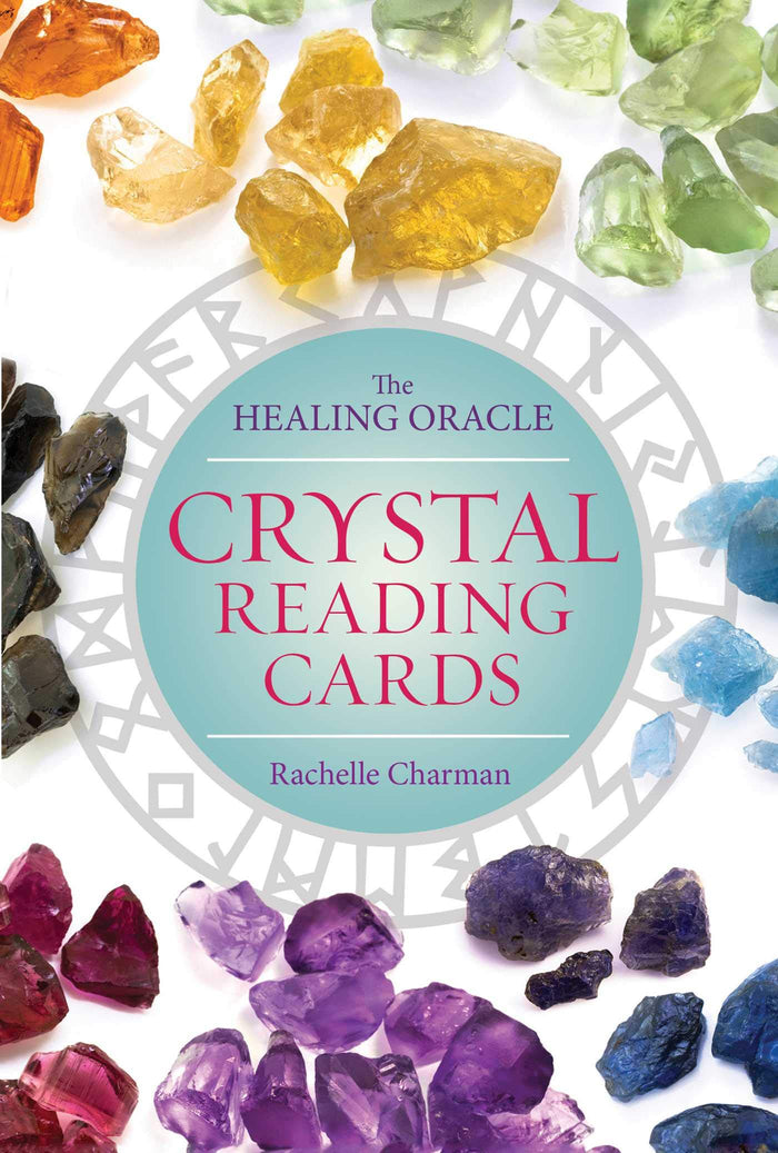 Crystal Reading Cards: The Healing Oracle by Rachelle Charman - Cards cover