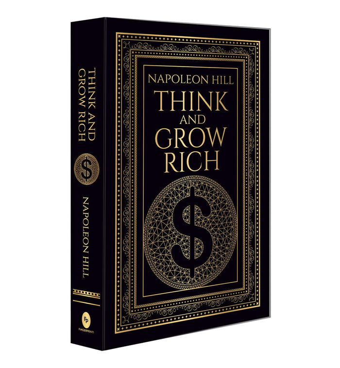 Think and Grow Rich (Deluxe Hardbound Edition) by Napoleon Hill - Hardcover cover