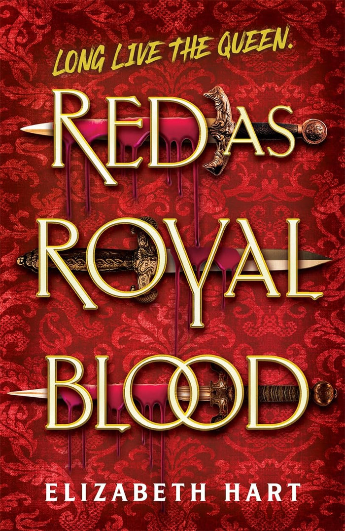 Red as Royal Blood by Elizabeth Hart - Paperback cover