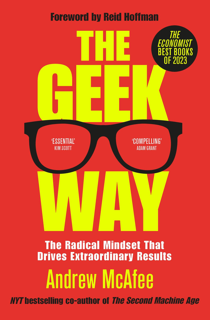 MACMILLAN The Geek Way. by Andrew McAfee - Paperback cover