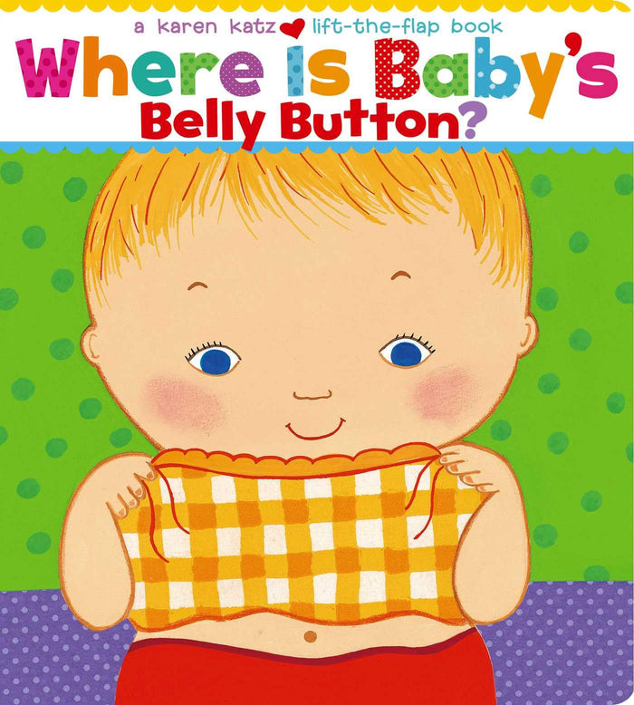 Where Is Baby's Belly Button? by Karen Katz - Board Book cover