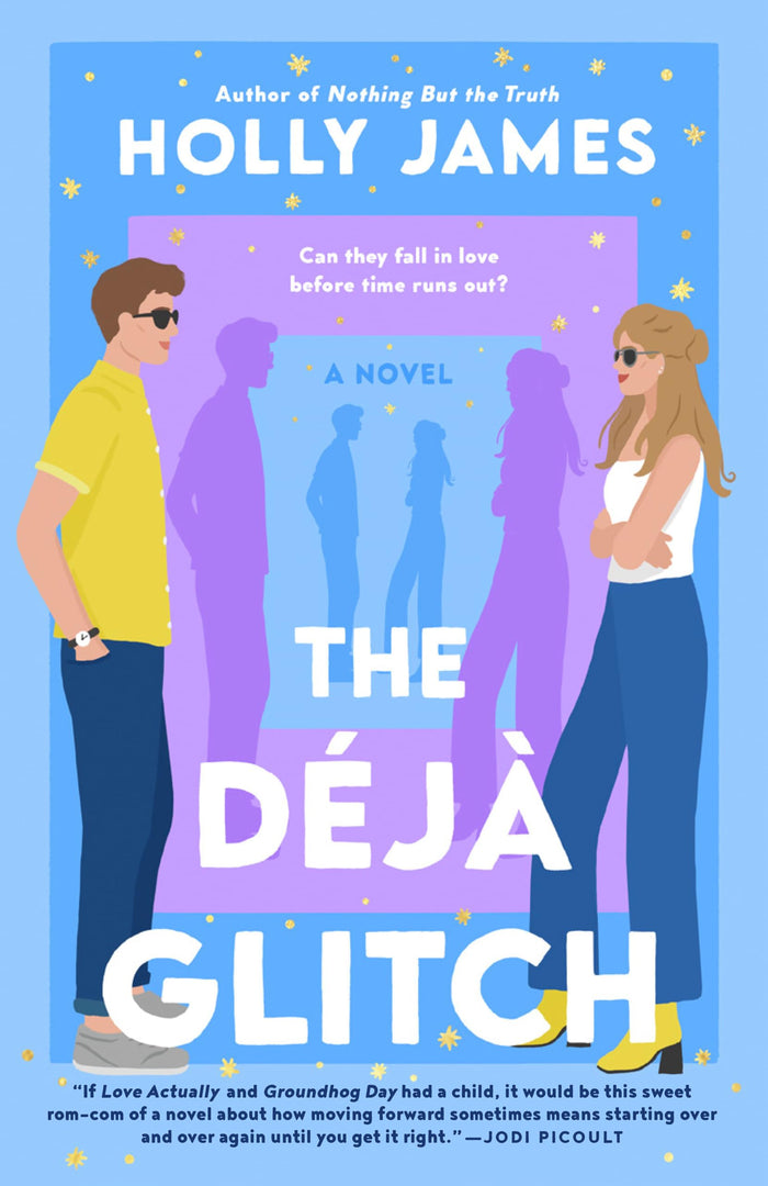 The Déjà Glitch: A Novel by Holly James - Paperback cover