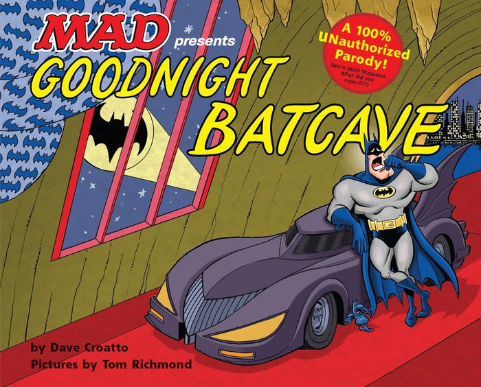 Goodnight Batcave by Dave Croatto - Hardcover cover