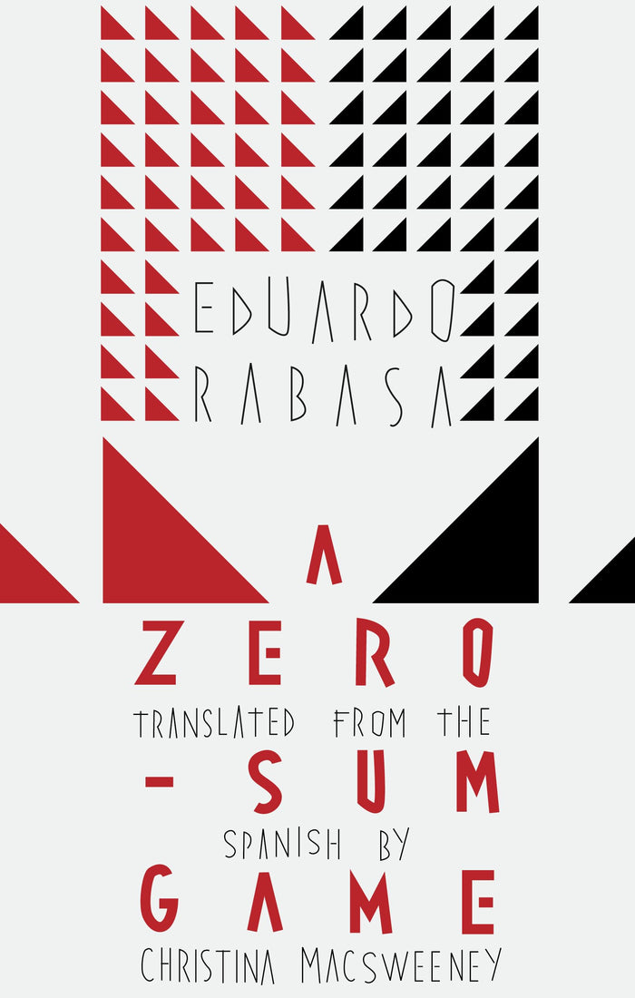 A Zero-Sum Game by Eduardo Rabasa - Paperback cover