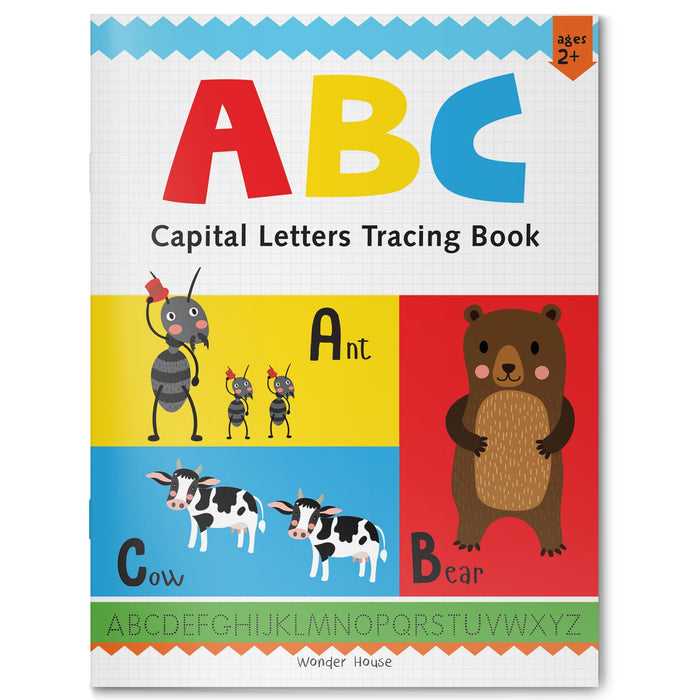 Preschool Activity Book: ABC - Capital Letters Tracing Book For Kids by Wonder House Books - Paperback cover
