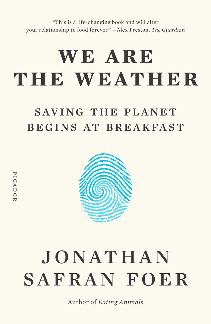 We Are the Weather by Jonathan Safran Foer - Paperback cover